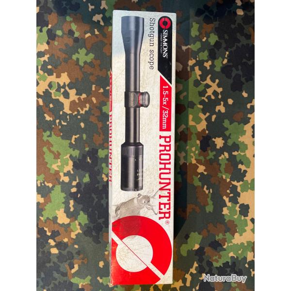 Lunette de vis�e Simmons PROHUNTER 1.5-5x32mm