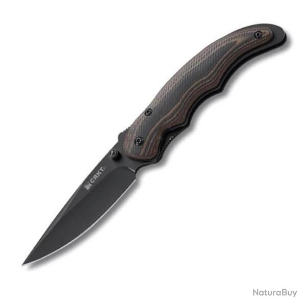 Couteau pliant CRKT Endorser noir 1105K.CR