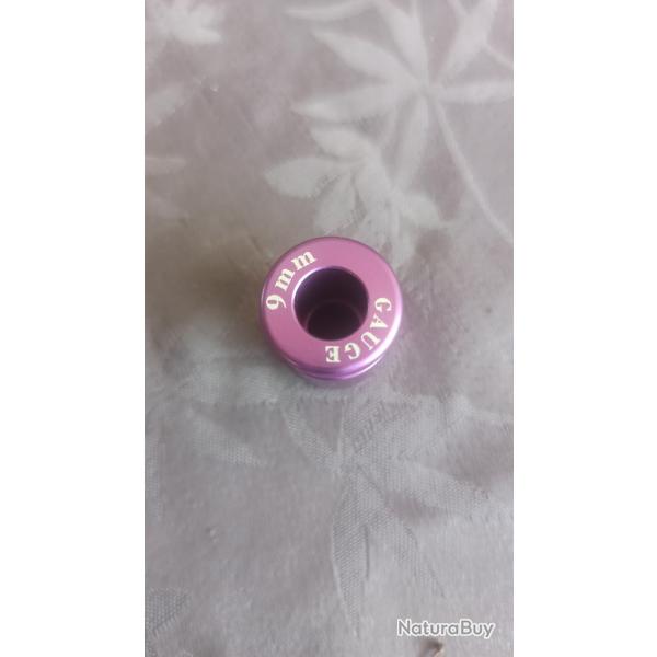 jauge 9mm gauge 9mm go no go