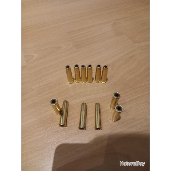 ASG lot de 6 douilles pour revolver Co2 plomb diabolo type dan wesson