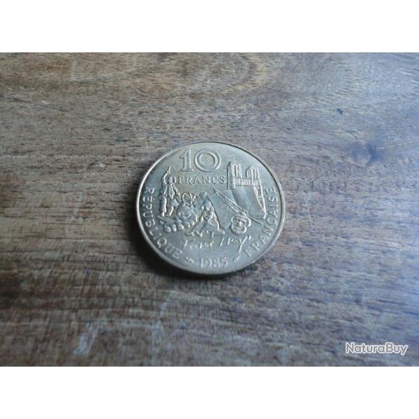 monnaie 10 francs victor hugo  1985 paris