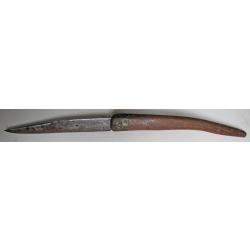 NAVAJA. NAVARA, Grand couteau ancien artisanal et rustique. type deux clous.