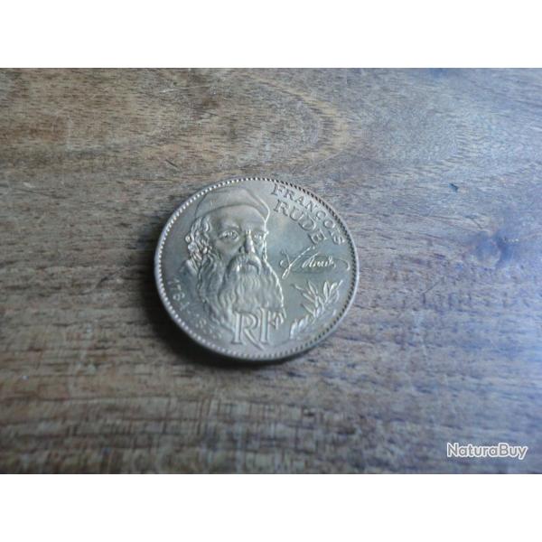 monnaie 10 francs fran�ois rude 1984  paris
