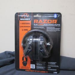 Casque anti bruit electronique RAZOR de WALKER'S avec Bluetooth