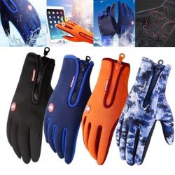 Paire de Gants d'Hiver Imperm&eacute;able Glissiaire Ski, V&eacute;lo, Moto, Chasse, P&ecirc;che