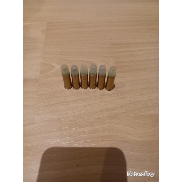 Lot de 6 douilles pour revolver airsoft 6mm