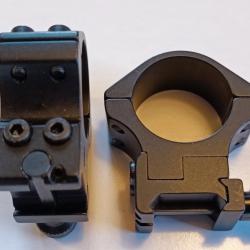 Colliers 30 mm ajustables Sportsmatch