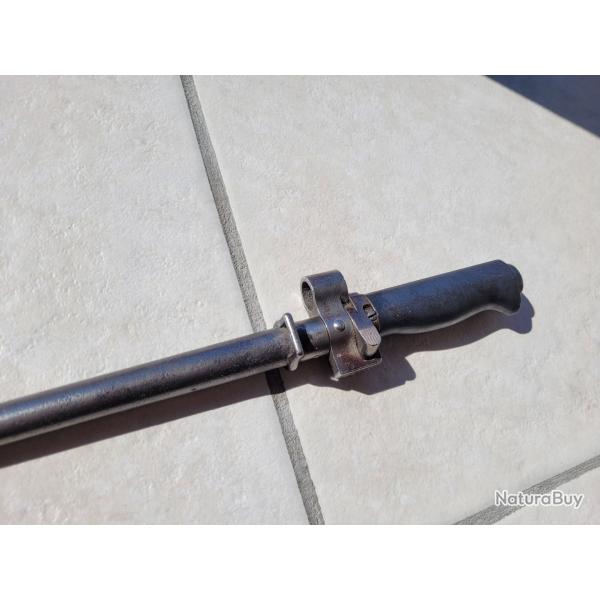 Ba�onnette mle 1886-15 mod�le avec poign�e fonte d'acier