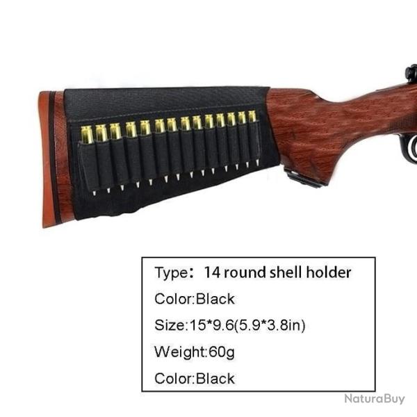 Cartouchi�re de Crosse Fusil - Carabine Elastique 14 balles LIVRAISON GRATUITE