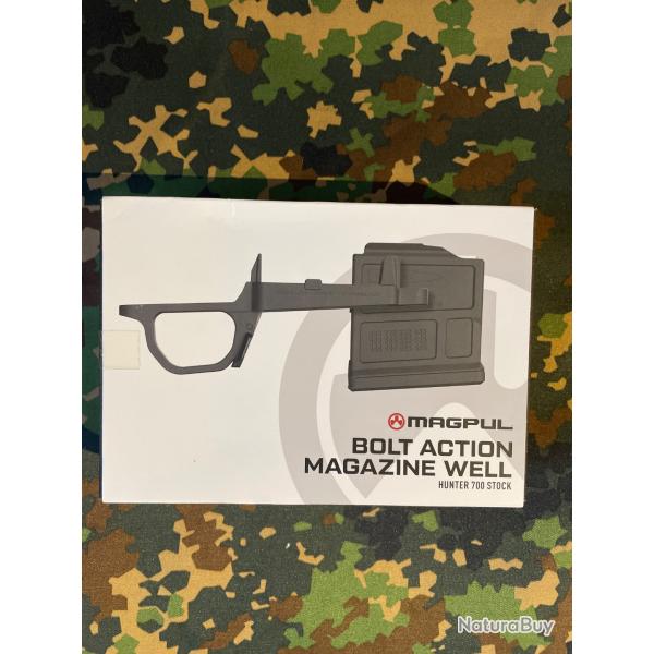 Pontet Magpul avec chargeur amovible PMAG 5 coups rem700 SA noir