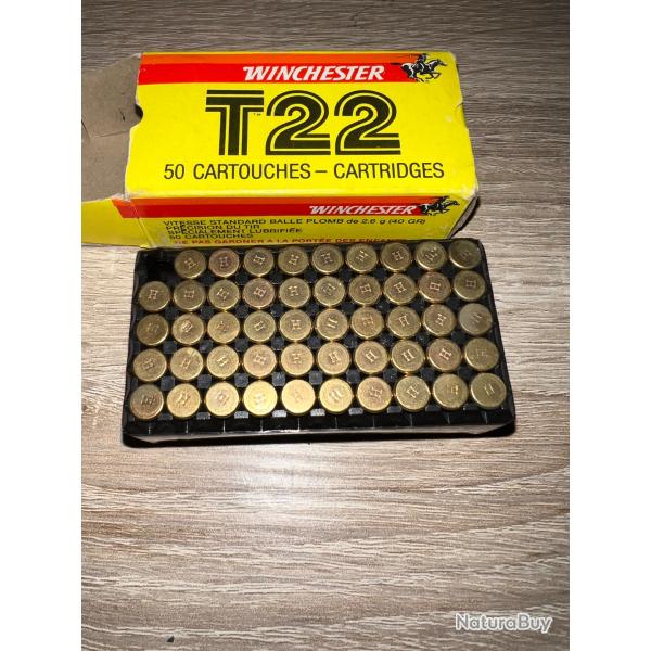 Ancienne 22lr winchester marquage H