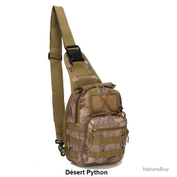 Sac Bandouli�re - Couleur Camouflage D�ser Python 10 L Rangement Papier T�l�phone LIVRAISON GRATUITE