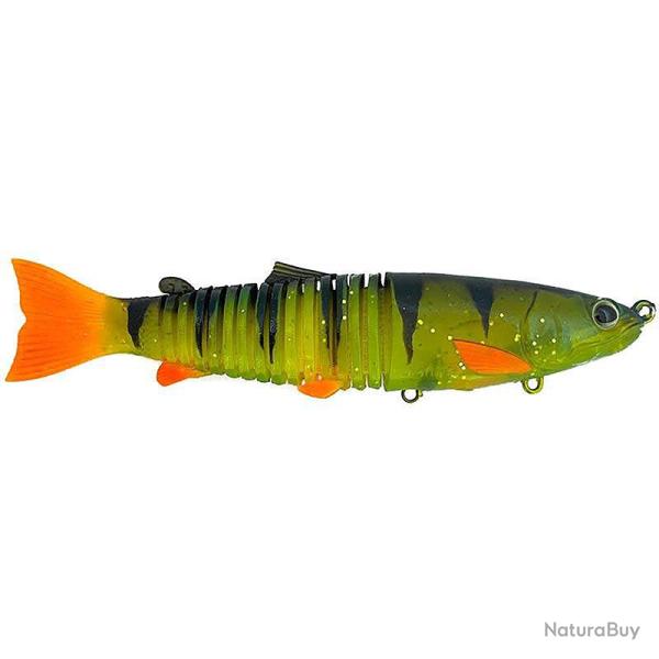 Leurre souple BIWAA S'Trout Soft 15cm 76 Ghost perch UV