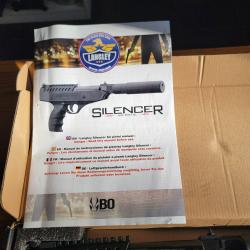 LANGLEY SILENCER AIR PISTOL parfait &eacute;tat