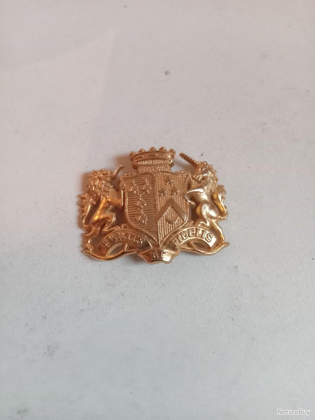 Beau Pendentif Broche porte montre ancien en plaqué Or rose Beau Pendentif Broche porte montre ancien en plaqué Or rose