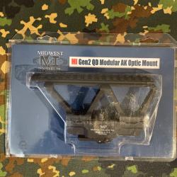 Support rail picatinny optique lat&eacute;ral pour AK Marque midwest industries