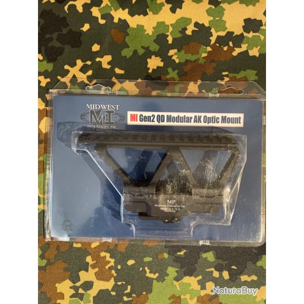 Support rail picatinny optique lat�ral pour AK Marque midwest industries