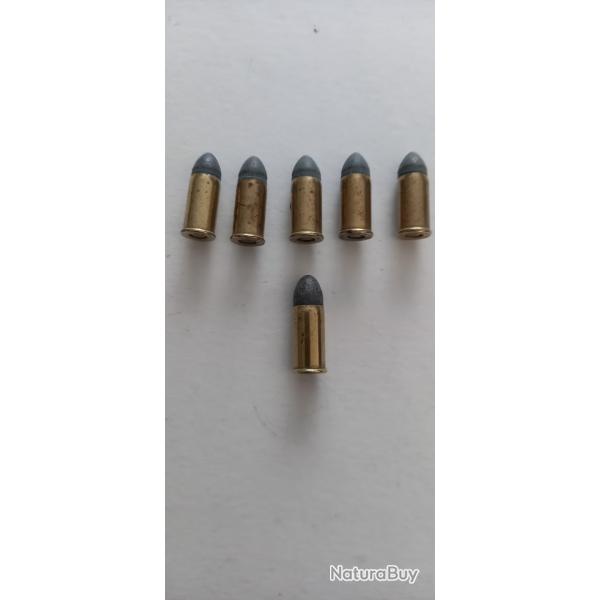 LOT de 6 cart. 7 mm . Vers 1880  COLLECTOR