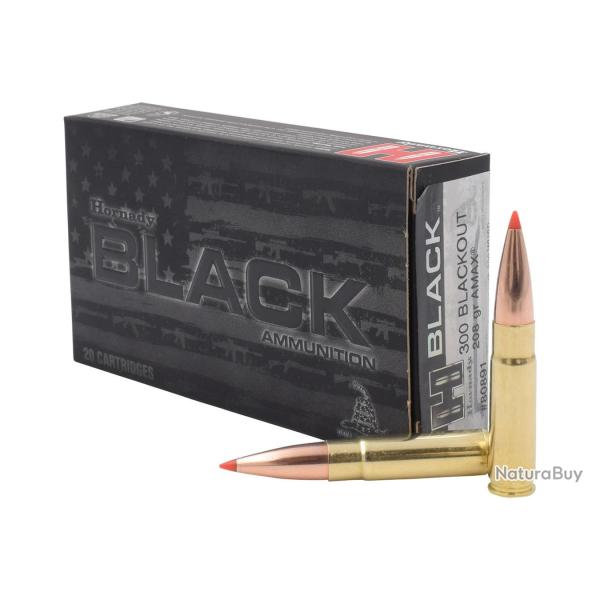 Munition Hornady 300 Blackout 208gr A-MAX - LES 100