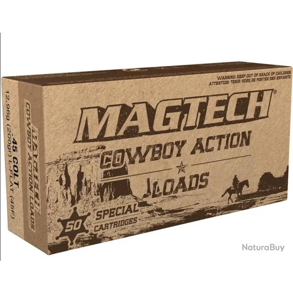 Munitions Magtech 45 Colt 250gr * LES 200