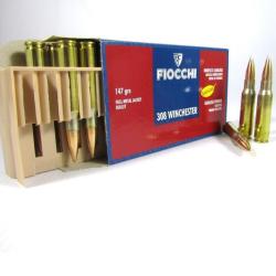 MUNITIONS FIOCCHI 308 WIN 147GR - Les 100