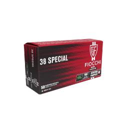 MUNITIONS FIOCCHI 38 SP 158gr FMJ - LES 500