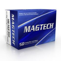 MUNITIONS MAGTEC Cal 500 S&W 325gr FMJ-FLAT - LES 100