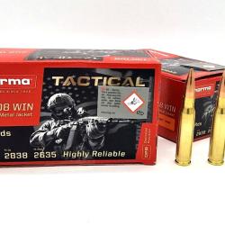 100 MUNITIONS NORMA TACTICAL 147gr 308 Win