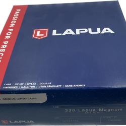 DOUILLES 338 LAPUA MAGNUM BOITE DE 100