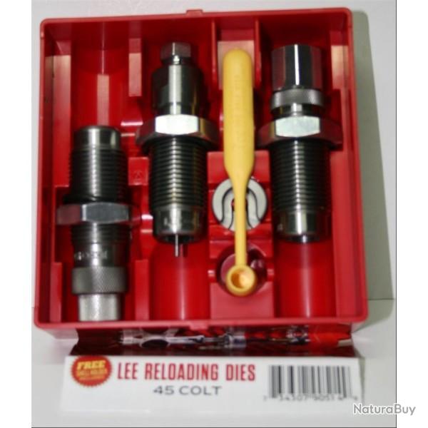 JEU DE 3 OUTILS LEE - Cal 45 Colt