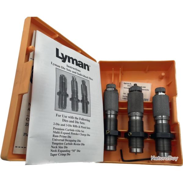 JEU DE 3 OUTILS LYMAN CAL 500 S&W