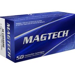Munitions Magtech 30 Carabine 110gr FMJ - Les 200