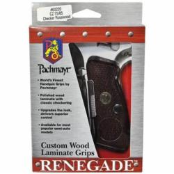 POIGNEE PACHMAYR CZ 75/85/KADET/SHADOW CHECKER ROSEWOOD
