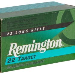 Munitions REMINGTON TARGET Cal. 22lr - Les 500