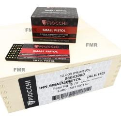 Amorces Fiocchi - small pistol - Caisse de 12000