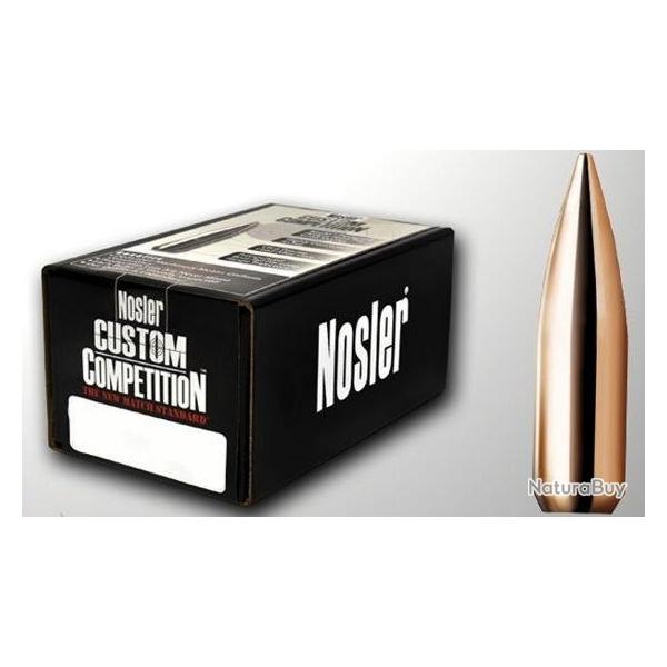 Ogives Nosler .30 220gr HPBT custom competition les 200