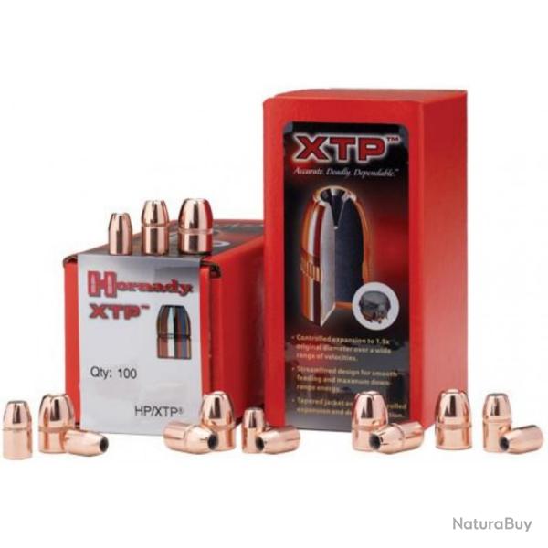 OGIVES HORNADY CAL 44 180gr XTP BOITE DE 100