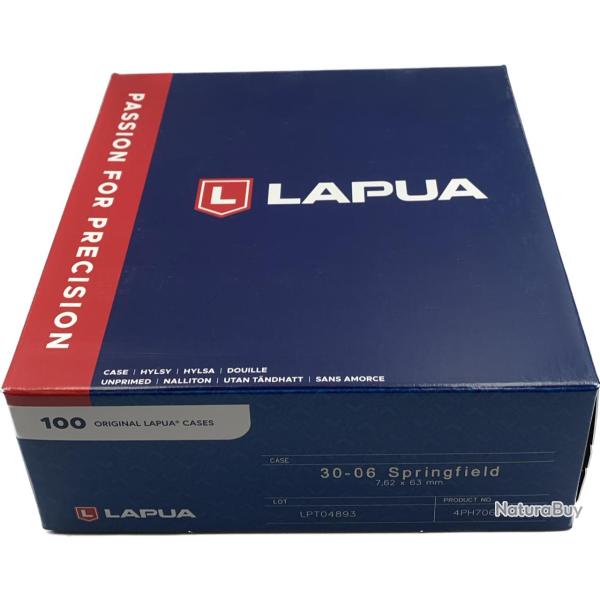 DOUILLES 30-06 LAPUA BOITE DE 100