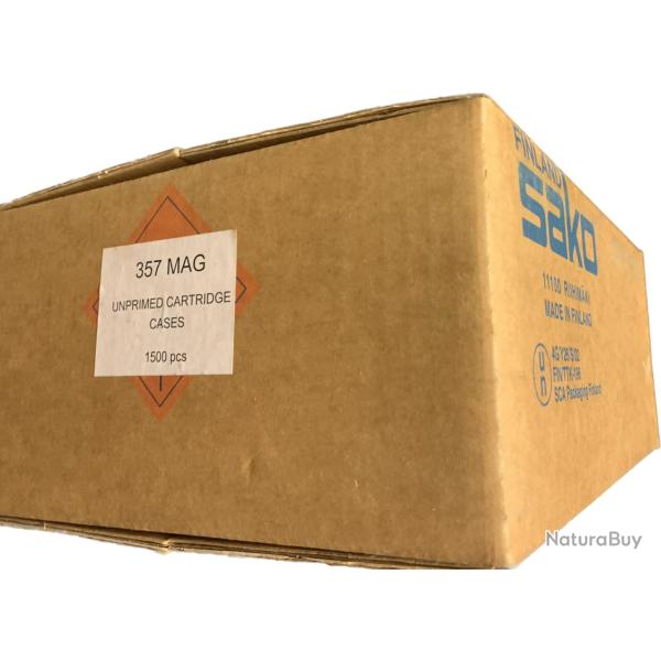 DOUILLES 357 Mag SAKO NEUVES CARTON DE 1500 cat B.