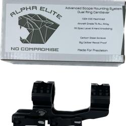 Montage lunette ALPHA ELITE - Diam 30 mm