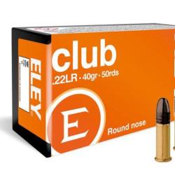 ELEY CLUB 40 gr Cal 22 lr LES 500