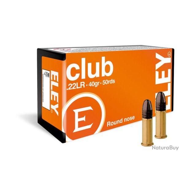 ELEY CLUB 40 gr Cal 22 lr LES 500