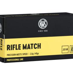 500 MUNITIONS RWS RIFLE MATCH Cal 22 lr