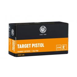500 MUNITIONS RWS PISTOL TARGET Cal 22 lr