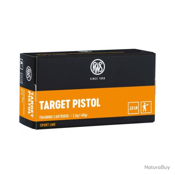 500 MUNITIONS RWS PISTOL TARGET Cal 22 lr