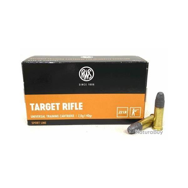 500 MUNITIONS RWS RIFLE TARGET Cal 22 lr