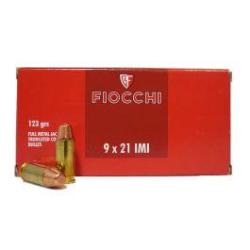 MUNITIONS FIOCCHI 9X21 123gr les 1000