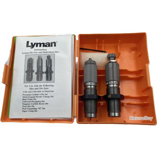 JEU DE 2 OUTILS LYMAN Cal 222 Rem