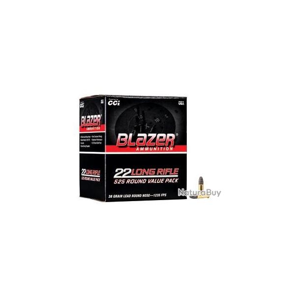 525 MUNITIONS CCI BLAZER 40 gr Cal 22 lr