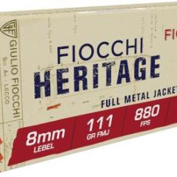 100 MUNITIONS FIOCCHI HERITAGE 8mm LEBEL